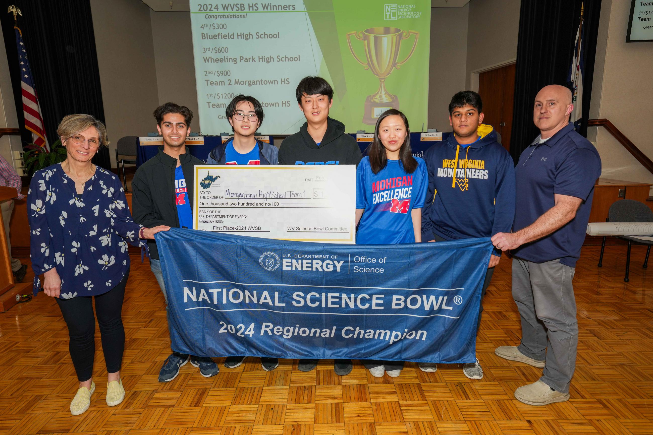 High School Captures 2024 West Virginia Science Bowl High